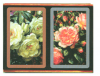 Congress Playing Card Set: Cabbage Roses 2-deck Set, Jumbo Index